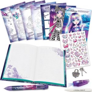 Nebulous Stars Pamiętnik na kłódkę - z niewidzialnym pisakiem i latarką UV do odczytywania Isadora 4