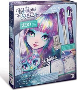 Nebulous Stars Pamiętnik na kłódkę - z niewidzialnym pisakiem i latarką UV do odczytywania Isadora 5