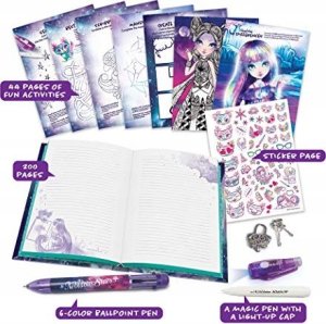 Nebulous Stars Pamiętnik na kłódkę - z niewidzialnym pisakiem i latarką UV do odczytywania Isadora 6