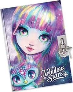 Nebulous Stars Pamiętnik na kłódkę - z niewidzialnym pisakiem i latarką UV do odczytywania Isadora 9