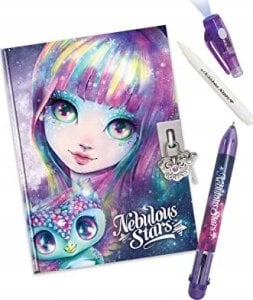 Nebulous Stars Pamiętnik na kłódkę - z niewidzialnym pisakiem i latarką UV do odczytywania Isadora 10