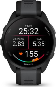 Zegarek sportowy Garmin Forerunner 165 Music Czarny  (010-02863-30) 2