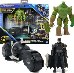 Batman BATMAN batcycle with 4" figures, 6064766 1