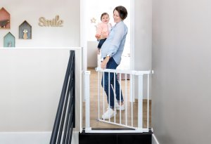 Safety 1st SAFETY 1ST safety gate Flat Step 73 cm White Metal 2443431000 4