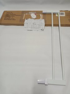 Safety 1st SAFETY 1ST safety gate extention Easy Close Metal plus White 14 cm, 24204310 4