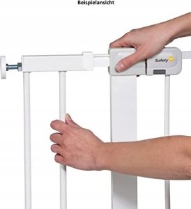 Safety 1st SAFETY 1ST safety gate extention Easy Close Metal plus White 14 cm, 24204310 6