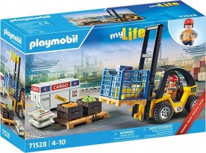 Playmobil PLAYMOBIL MY LIFE Forklift truck with cargo 71528 1