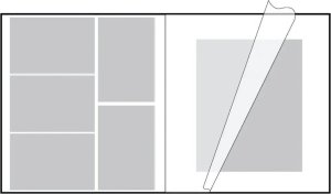 Goldbuch Album GOLDBUCH 08388 MR&MRS 30x31/60 pages |white sheets|corner/splits [V] 7