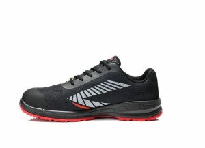 Sourcing Shoes ELTEN Larkin XXSports Black-Grey Low ESD S1P, black 42 2