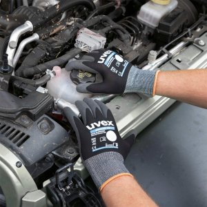 Uvex Gloves coated PU UVEX Phynomic XG, size 9. 5