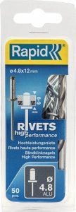 Rapid Rivets "Rapid" 4.8 x 12, 50 pcs. 3