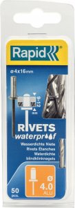 Rapid Rivets waterproof 4 x 16 mm, 50 pcs. 1