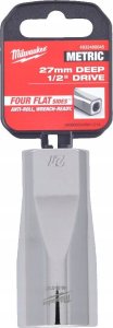 Milwaukee MILWAUKEE SOCKET 1/2" LONG 27mm 4