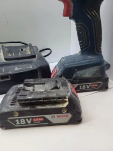 Bosch Professional Cordless screwdriver BOSCH Professional GSR 18V-21, complete with 2x 2.0 Ah, 18 V batteries and 3