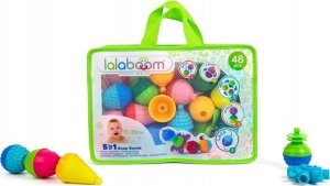 Trefl LALABOOM beads and accessories in zipper bag, 48 pcs., BL460 1