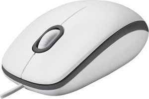 Mysz Logitech Logitech M100 Corded mouse White 5704174990390 2