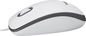 Mysz Logitech Logitech M100 Corded mouse White 5704174990390 5