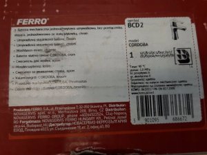 Bateria umywalkowa Ferro BASIN MIXER CORDOBA BCD2 8