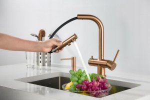 Bateria kuchenna Blue Water Mixer BLUE WATER Apala copper sp. 3