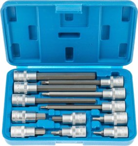 SATA SATRA LONG HEX SOCKET KEYS 1/2" 12 pcs. 6