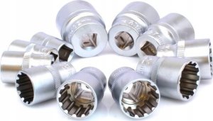 SATA SATRA SOCKET SET 12-ANGLE. VARIO-PLUS 1/2" 19 pcs. 3