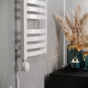 Grzejnik łazienkowy Terma TOWEL DRYER ELECT D01 400/710 WHITE 2