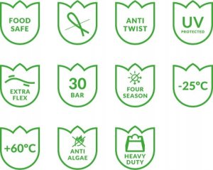 Vartco Garden hose 1/2" 30m 6-ply HOPPY TFS Vartco HOPPY TFS 1006120030 4