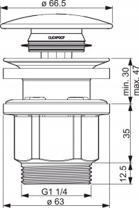 Oras BOTTOM VALVE ORAS 200060 2