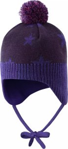 Lassie by Reima LASSIE Beanie Tane Dark plum 718786-4951-50/52 1