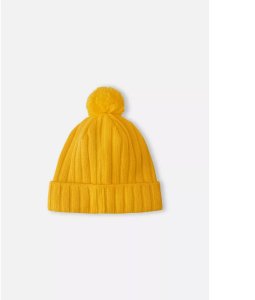 Lassie by Reima LASSIE beanie HAYDI, yellow, 54/56 cm, 7300015A-2150 2
