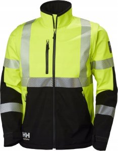 Kurtka męska Helly Hansen Reflective jacket HELLY HANSEN ICU Softshell, yellow 2XL 1