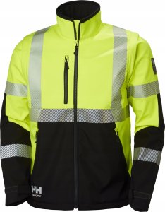 Kurtka męska Helly Hansen Reflective jacket HELLY HANSEN ICU Softshell, yellow XL 1