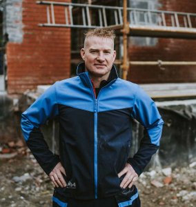 Kurtka męska Helly Hansen Jacket Oxford Softshell, light blue 2XL 3