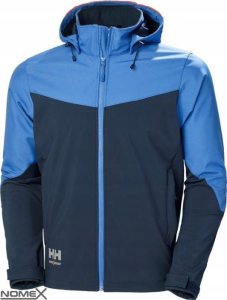 Kurtka męska Helly Hansen Jacket HELLY HANSEN Oxford Softshell, light blue XL 1