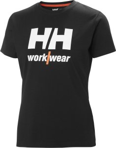 Helly Hansen Women's T-shirt HELLY HANSEN Logo T-Shirt, black XS 1