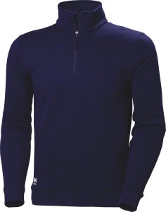 Helly Hansen Sweater HELLY HANSEN Manchester Half Zip Sweatshirt, blue L 1