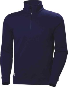 Helly Hansen Sweater HELLY HANSEN Manchester Half Zip Sweatshirt, blue 2XL 2