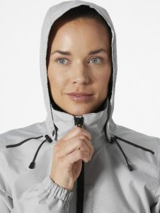 Helly Hansen Women's jacket HELLY HANSEN Manchester 2.0 Shell Jacket, light gray 2XL 4