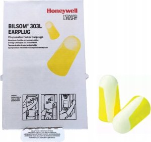 Honeywell Earplugs HONEYWELL Bilsom 303L, 1pc.x500pcs. 1