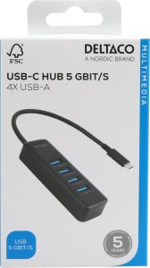 HUB USB Deltaco Deltaco USBC-HUB202 2