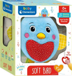 Clementoni TOY RATTLE SOFT BIRD 0 MON 17794 1