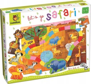 Lisciani Puzzle Ludattica Let's go safari 1