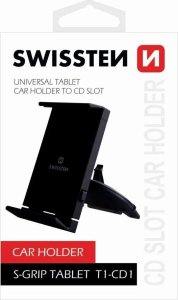 Swissten Swissten S-Grip T1-CD1 Universal Car Mount for CD Recorder Tablets / Phones / GPS Black 3