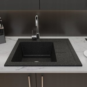 Zlewozmywak Lavello ZLEWOZMYWAK GRANITOWY LAVELLO LUXOR 1.0S PIASKOWY PRAWY 3