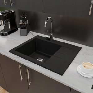 Zlewozmywak Lavello ZLEWOZMYWAK GRANITOWY LAVELLO LUXOR 1.0S PIASKOWY PRAWY 4