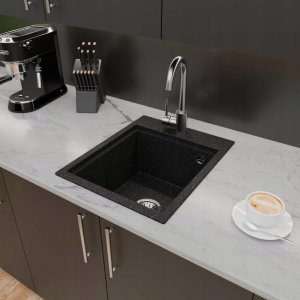 Zlewozmywak Lavello ZLEWOZMYWAK GRANITOWY LAVELLO COMFORT 0.0S CZARNY 2