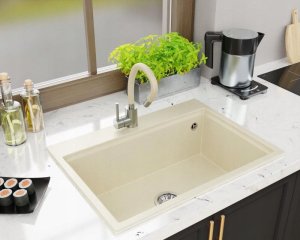 Zlewozmywak Lavello ZLEWOZMYWAK GRANITOWY LAVELLO COMFORT 0.0 XL SZARY METALIK 3