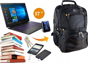 Plecak Carruzzo K403N PLECAK NA LAPTOP 17 BE LUXURY WODOODPORNY 10
