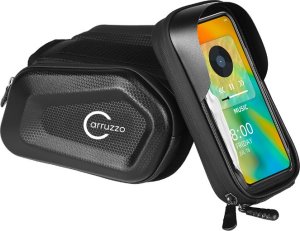 Carruzzo L34M SAKWA ROWEROWA PODWÓJNA NA TELEFON   NA RAMĘ 16