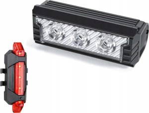 Carruzzo L8R LAMPKA ROWEROWA LICZNIK LCD 2 w 1     KLAKSON 22